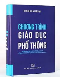 Chương trình tổng thể Chương trình giáo dục phổ thông 2018